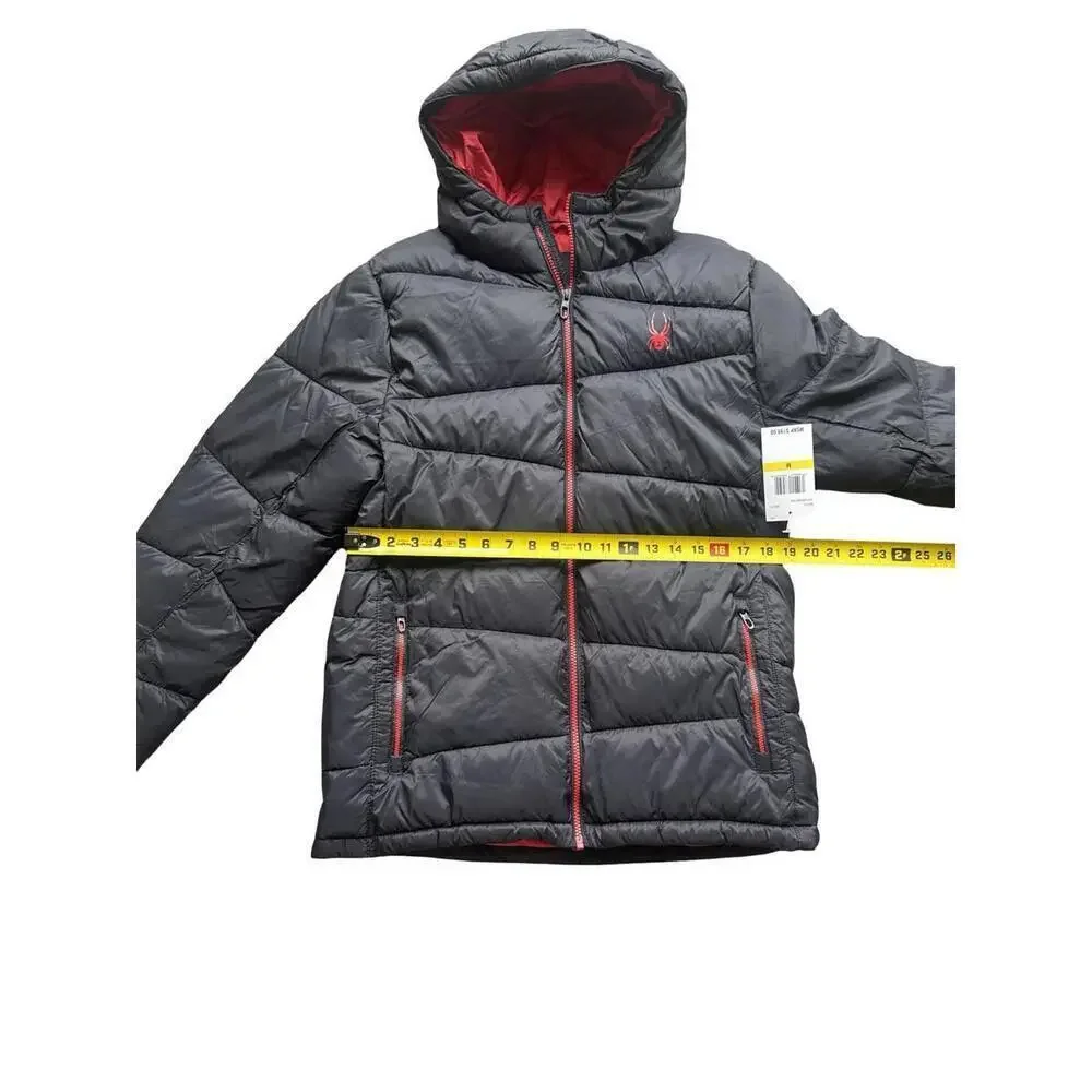 NWT Men’s Spyder hooded insulated jacket. Size: M